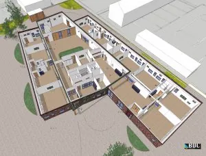 Start bouw IKC De Kameleon Haaksbergen oktober 2018