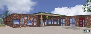 Start bouw IKC De Kameleon Haaksbergen oktober 2018
