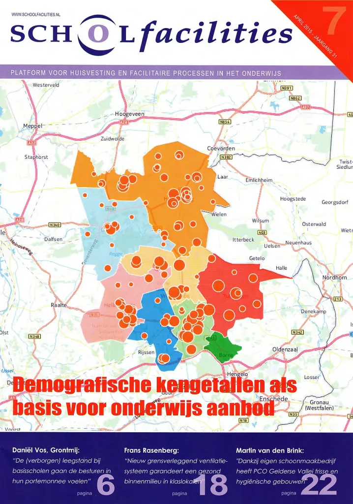 Demografische kengetallen vormen een belangrijke basis voor het onderwijs aanbod